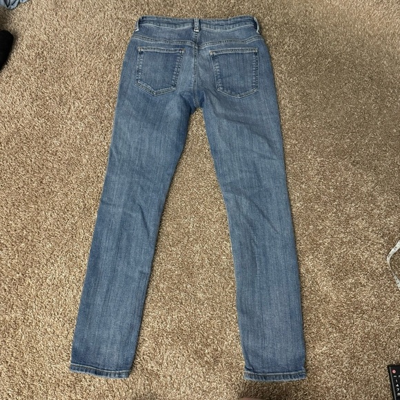 Asos Denim Women’s Straight Leg Distressed Jeans Size 26 x 32 - Picture 2 of 8